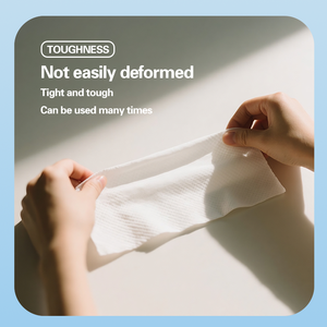 Serviettes <span class=keywords><strong>de</strong></span> toilette en pulpe <span class=keywords><strong>de</strong></span> bambou 1 ~ 3 plis <span class=keywords><strong>Lingettes</strong></span> nettoyantes douces pour bébés à usage domestique Alternatives à 2 plis - Product Image 2