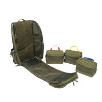 Sac à dos médical tactique, trousse de premiers soins en plein air, sac d'urgence multifonctionnel pour l'alpinisme, camouflage, étanche, 20L