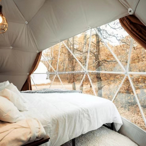 Tenda rumah unit glamor resor kanvas mewah luar ruangan dengan kabin kamar mandi - Product Image 3