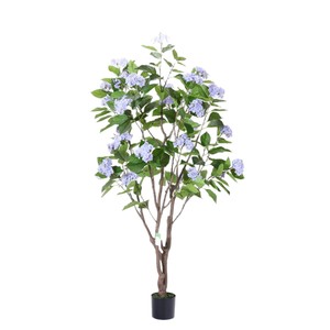 Arbre d'hortensia artificiel Dream Castle, fleur en soie, décoration intérieure et extérieure - Product Image 5