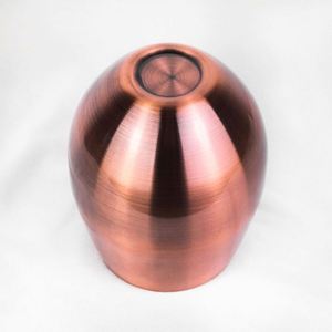 Vasos de Cerveza Irrompibles de 570 ml (19 oz) con Superficie Cepillada, Acero Inoxidable SS304 Color Bronce Antiguo, para Bar o Restaurante - Product Image 3