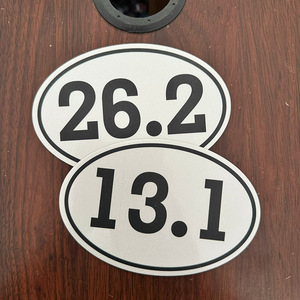 <span class=keywords><strong>Pegatina</strong></span> Magnética Personalizable para <span class=keywords><strong>Coche</strong></span>, Diseño Maratón 13.1 y 26.2, Superventas en <span class=keywords><strong>Amazon</strong></span>, Garantía de 1 Año - Product Image 5