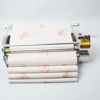 Máquina manual de acero inoxidable para aplicar adhesivo de papel tapiz NWD 70CM