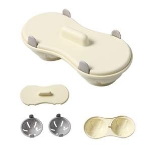 <span class=keywords><strong>Cuiseur</strong></span> à oeufs au micro-ondes pour un pot d'oeufs cuits à la vapeur Gadget de cuisine manuel portable Populaire sur <span class=keywords><strong>Amazon</strong></span> - Product Image 4