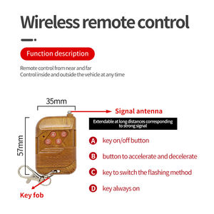 Lampe stroboscopique à distance pour voiture Lampe d'urgence Stroboscopes Truck DRL Warning Light avec clignotant <span class=keywords><strong>Ambulance</strong></span> Accessoires de voiture - Product Image 2