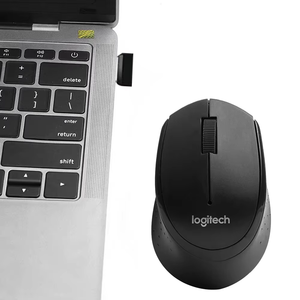 Ratón inalámbrico silencioso Logitech M330, diseño ergonómico, mini receptor USB, ratón óptico silencioso para oficina y hogar - Product Image 4