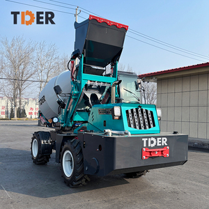 TDER Zelfladende Mobiele Planetaire Diesel Betonmixer Aanhangwagen 2,6m³ Cbm Transport Moddermixer Machine <span class=keywords><strong>Truck</strong></span> Met Pomp - Product Image 2
