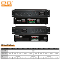 QQCHINAPA LPA-100TF Amplificateur de puissance de diffusion pour PA 70V/100V Tension constante & 4-16Ω