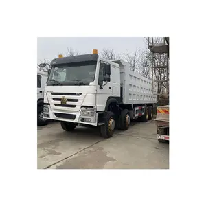 Factory Directly Supply Sinotruck Heavy Duty New And Used 6*4 8*4 Howo 10 12 Wheeler Tipper Dump Trucks For Sale