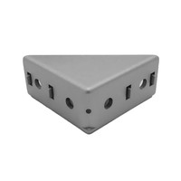 Soporte de ángulo de conector de conexión de esquina derecha de 90 grados al por mayor para perfil de aluminio 2060