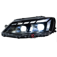 Nouveaux phares LED projecteurs pour Jetta MK6, style Audi, avec clignotants séquentiels, 2011-2018