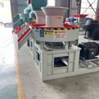 Presse à briquettes industrielle RDF pour le recyclage des déchets solides (plastique, tissu) en combustible dérivé des déchets (RDF) en cubes