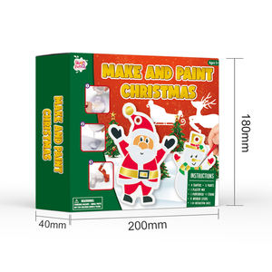 DIY Scrawl renk boyalı alçı kiti alçı Mix alçı alçı çizim kalıpları ile boyama kiti - Product Image 2