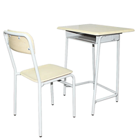 Vente chaude tables et chaises d'école modernes mobilier scolaire ensemble bureau et chaise de classe