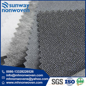 Tela de Material no tejido <span class=keywords><strong>Soluble</strong></span> en agua fría <span class=keywords><strong>entretela</strong></span> <span class=keywords><strong>bordado</strong></span> de alta calidad <span class=keywords><strong>para</strong></span> interfaz de fusión de prendas 16-100gsm - Product Image 6