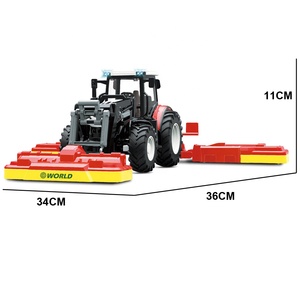 2025 plus récent 6664 radiocommande <span class=keywords><strong>tracteur</strong></span> agricole pulvérisation <span class=keywords><strong>tondeuse</strong></span> 1/24 échelle 2.4GHz 6CH électrique RC foin tondeuses modèle de camion pour les enfants - Product Image 4