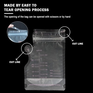 Bolsas para Almacenar Leche Materna Libres de BPA, 30 Unidades, Listas para Usar, Bolsas para Guardar Leche Materna para Lactancia - Product Image 2