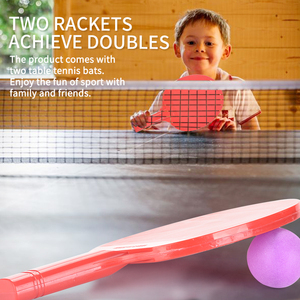 Trẻ Em Của Ngoài Trời Trò Chơi Thể Thao Ping <span class=keywords><strong>Pong</strong></span> Đồ Chơi Thiết Lập Nhựa Bóng Bàn Batys Pingpong Vợt Đồ Chơi Cho Trẻ Em - Product Image 2