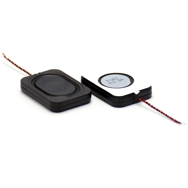 Cavity 4 Ohm 2w 4 Ohm 3W Micro Dynamic Speaker Components for Laptop Speaker with Double Side Adhesive Tape with Cable