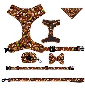 Ensemble de harnais en velours pour chien, laisse pour chien, collier pour chien, sac à caca, offre spéciale sur INS Pet Store, offre spéciale, propriétaire - Product Image 2