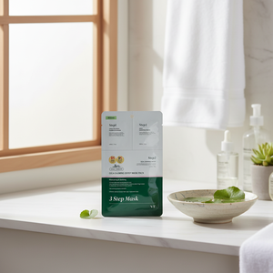 VT Cica Calming 3-Step Korean Skincare Sheet Mask Pack Hydrating Brightening Moisturizing Made in South Korea - Product Image 3