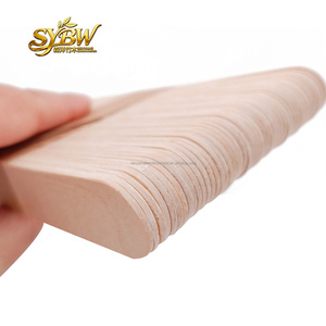 ไม้กดลิ้นแบบใช้แล้วทิ้ง ไม่ผ่านการฆ่าเชื้อ  ไม้พายสำหรับทา<span class=keywords><strong>แว็</strong></span><span class=keywords><strong>ก</strong></span><span class=keywords><strong>ซ์</strong></span> และไม้สำหรับงานฝีมือ <span class=keywords><strong>ขน</strong></span>าด 140*16*1.6 มม. สำหรับ<span class=keywords><strong>ก</strong></span>ำจัด<span class=keywords><strong>ขน</strong></span> - Product Image 1