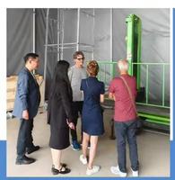 Échafaudage mobile robuste en acier Q195, galvanisé à chaud, anti-corrosion, installation facile, échafaudage de travail pour chantier de construction