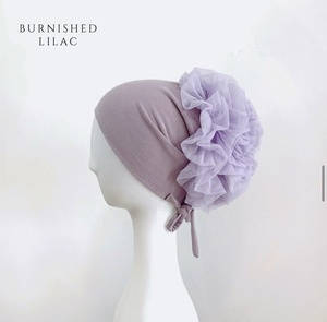 Casquette intérieure volumisante originale en coton de haute qualité malaisie Undearcap Hijabs <span class=keywords><strong>Bonnet</strong></span> à fleurs pour femmes musulmanes - Product Image 3