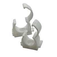 Colliers de fixation en PVC en forme de U de 20 mm pour tuyaux d'eau, supports de tuyaux en plastique pour la plomberie et la gestion des câbles