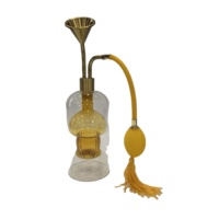 Ensemble cadeau de parfum en laiton de luxe, testeur de parfum, diffuseur de parfum en verre, diffuseur de parfum à roseaux sans alcool, artisanal, pompon