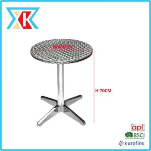 DIA70CM ronda superior de acero inoxidable Mesa Bistro con Base de aluminio - Product Image 6