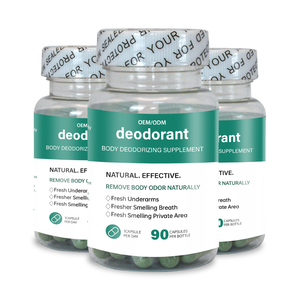 OEM Capsules de Chlorophylle 60 Capsules Vegan pour Detox Digestion Gut Health Skin Support Peau Grasse - Product Image 1