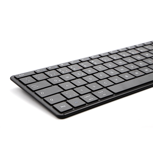 New <b>Wireless</b> Bt Rechargeable Usb Slim Full Size 104 Keys Ambidextrous Keyboard K-2383 Rechargeable Slim Keyboard - Product Image 3