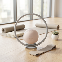Nouveaux accessoires de Pilates, équipement d'entraînement, anneau de puissance en silicone, ensemble de barres de musculation, tapis de yoga, ensemble de fitness pour la maison, accessoires de Pilates