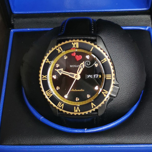 Herren-Marine-Serie, limitierte Auflage, Business-Sport-Taucheruhr mit Lederarmband, schwarzes Zifferblatt, automatische mechanische Uhr - Product Image 3