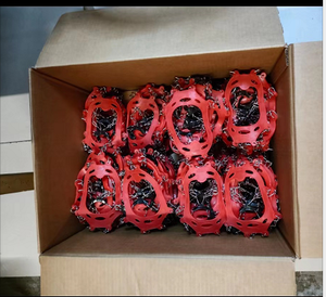 Vente chaude 11/13/14/15 dents glace neige crampons taille pour <span class=keywords><strong>enfant</strong></span>/enfants 28-32 taille EU USA - Product Image 5