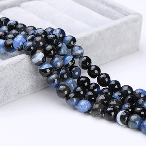 Pierres précieuses naturelles à taille brillante pour la fabrication de bijoux, perles d'agate et de cornaline de 8 mm et 3 mm de hauteur - Product Image 6