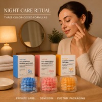 Crème Visage Personnalisable au Collagène PDRN, Acide Hyaluronique et Vitamine C en Capsules – Hydratant Anti-Âge, Éclaircissant et Raffermissant 50g