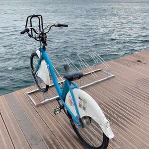 Parking pour vélos en fer galvanisé ECO 40x175 cm Équipement de stationnement - Product Image 1