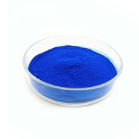 Vente en gros de Phycocyanine Biologique, Pigment Bleu Naturel de Qualité Alimentaire, Extrait de Spiruline Bleue E6 E18 E25 E40 en Poudre en Bouteille