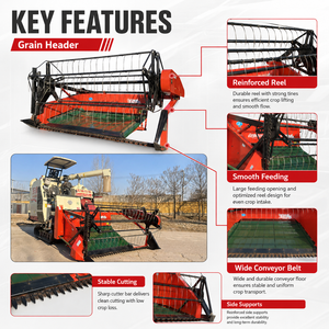 Faucheuse universelle arrière pour tracteur à quatre roues, table de placement de paille latérale simple pour le blé en graine - Product Image 2