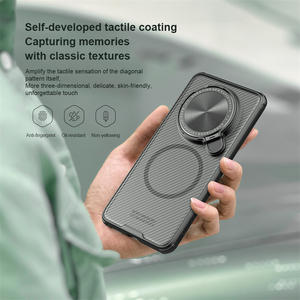 Pour Huawei Mate <span class=keywords><strong>70</strong></span> Pro + / <span class=keywords><strong>70</strong></span> Pro / Mate <span class=keywords><strong>70</strong></span> Nillkin CamShield Prop étui magnétique pliable caméra Protection support support couverture - Product Image 6