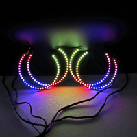 Changement de couleur LED SMD Angel Eyes Kit rgb Chasing led halos E36 E39 E46 pour B.MW