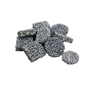 High Quality Alumina <strong>Ceramic</strong> Foam Filter Silicon Carbide Water Purification for Aquarium <strong>Ceramic</strong> Plates Type - Product Image 1