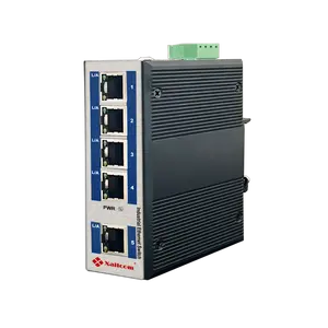 Commutateur Ethernet industriel compact à 5 ports Ethernet rapides