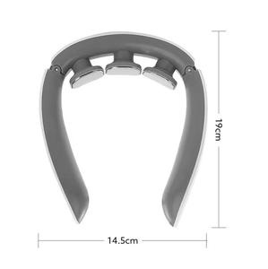 Compresse chaude lymphatique multi-modes Magnétique Fabricants tension Sans fil Conception sans fil Masseur de cou en plastique Skg - Product Image 2