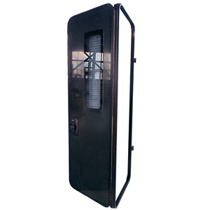Prix avantageux, porte d'entrée personnalisée de couleur noire 610*1800mm pour camping-car, <span class=keywords><strong>caravane</strong></span>, camping-car avec poubelle et pare-soleil - Product Image 3