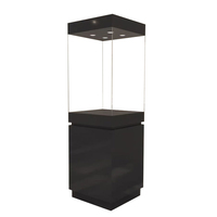 Usine personnalisée de luxe antique bijoux musée vitrine lumière led bijoux vitrine