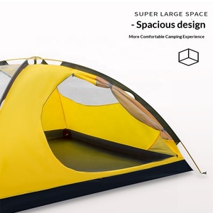 Carpa <span class=keywords><strong>de</strong></span> Senderismo Ligera, Impermeable y Resistente al Viento, <span class=keywords><strong>de</strong></span> Doble Capa, para 3, 4 o 6 Personas, Ideal para Playa, Patio y Ocio - Product Image 5