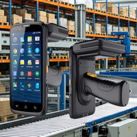 جهاز محمول باليد يعمل بنظام أندرويد OEM 865-928 ميجاهرتز مع قارئ GPRS/GPS/4G/WIFI/RFID وماسح ضوئي بالليزر للباركود